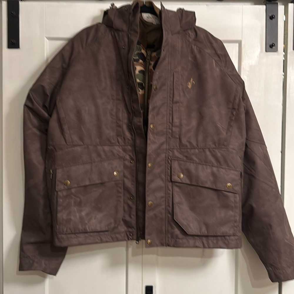 AVERY Heritage‎ Collection Hybrid Insulated 3-in-1 Wader Jacket - Marsh Brown L